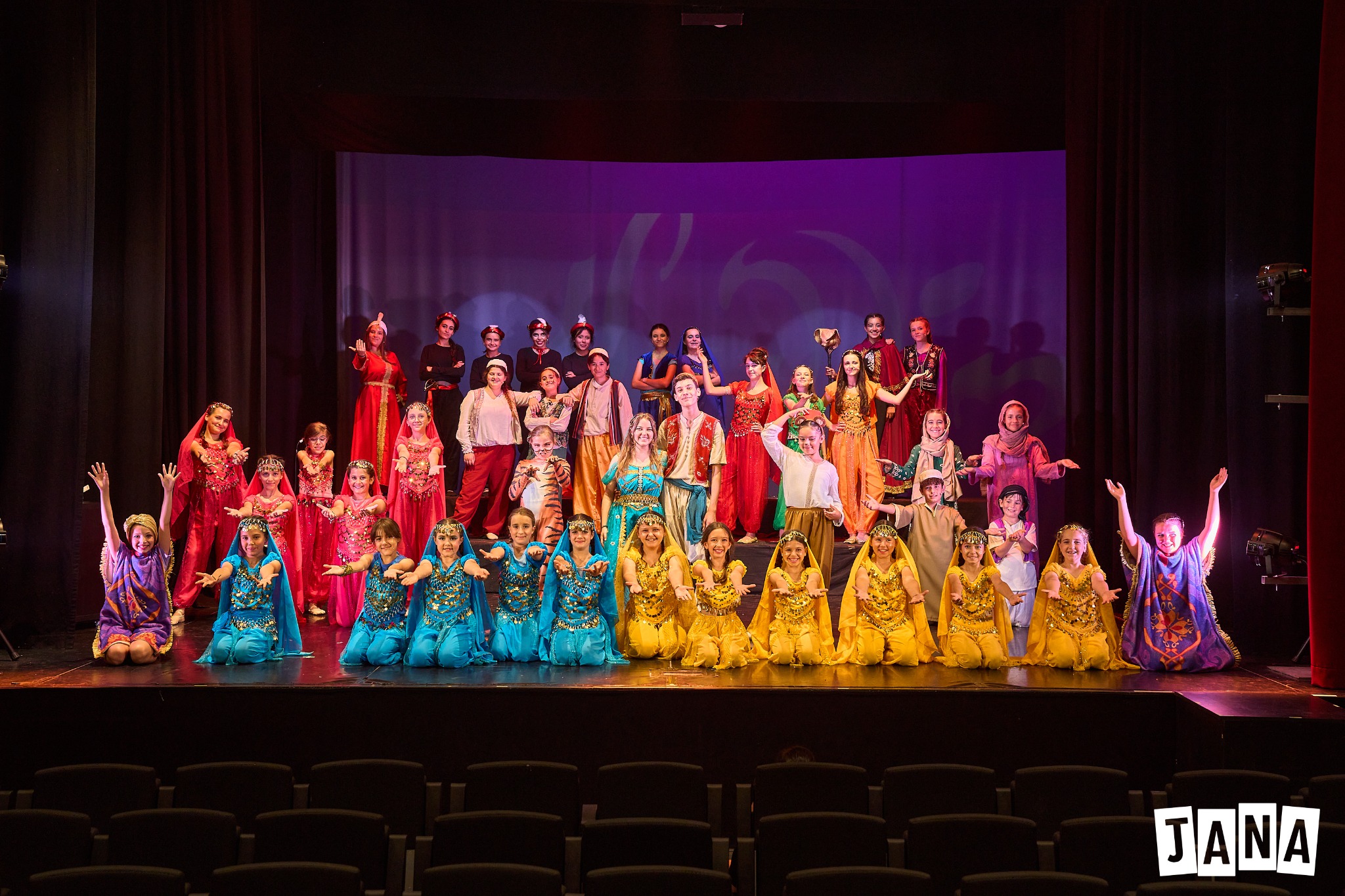 Elenco de Aladdin de JANA