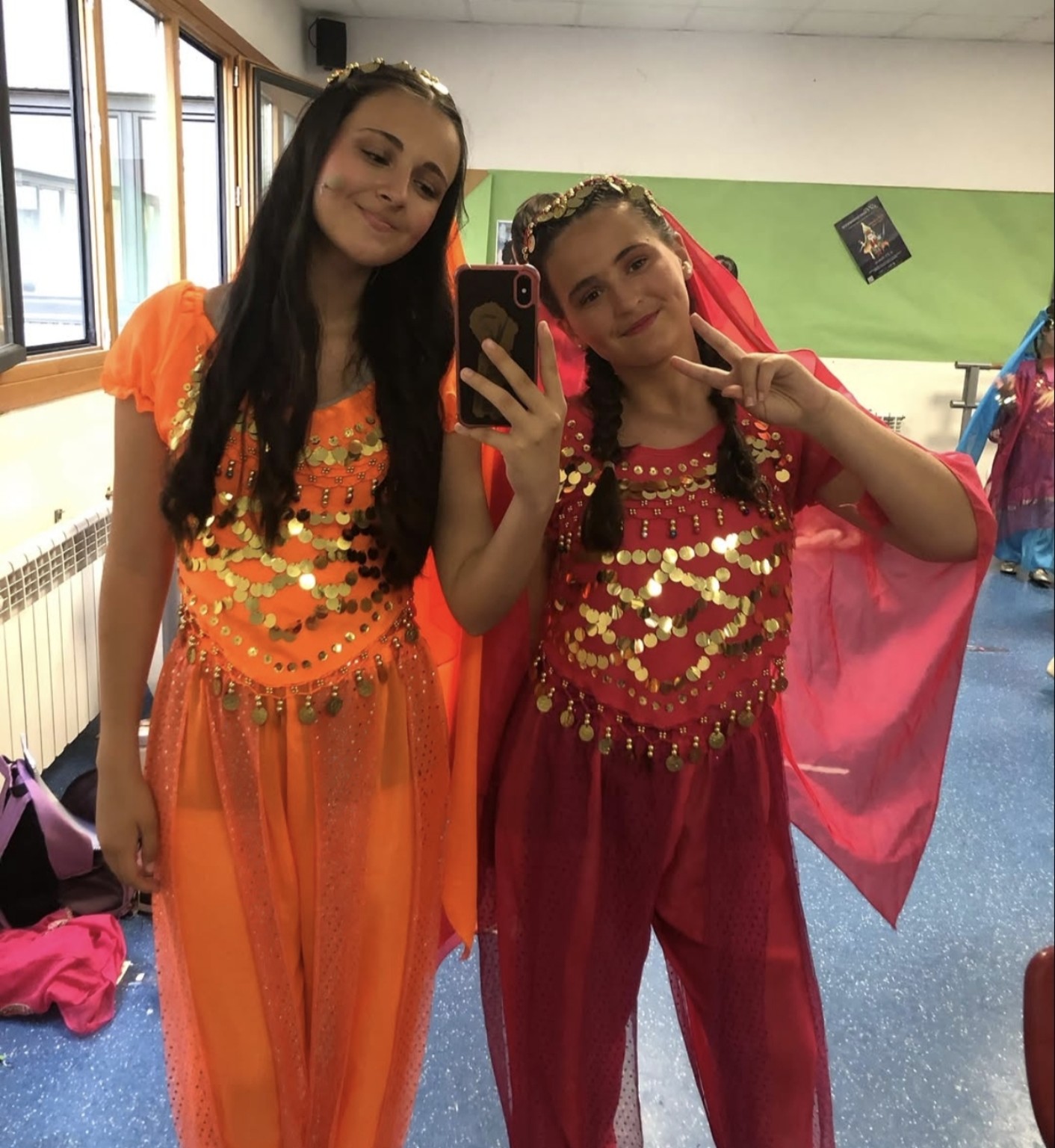 Aladdin backstage